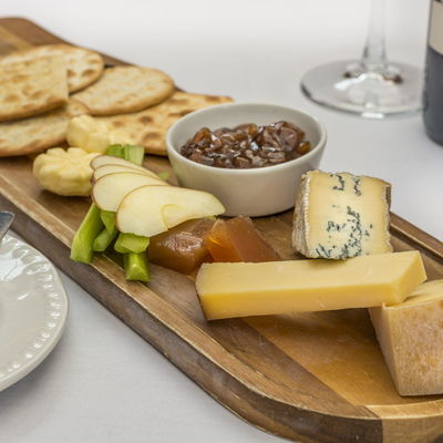 Thumb admiral rodney cheese board