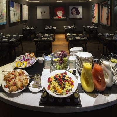 Thumb twr y felin hotel breakfast buffet at blas restaurant
